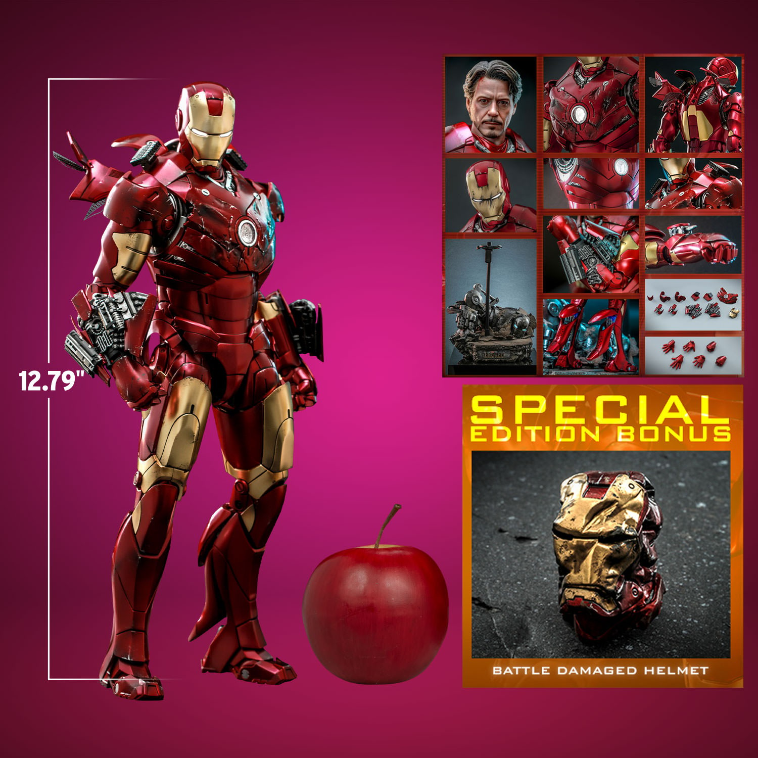 Iron Man Mark 3 Movie Masterpiece MMS664D48, Hot Toys