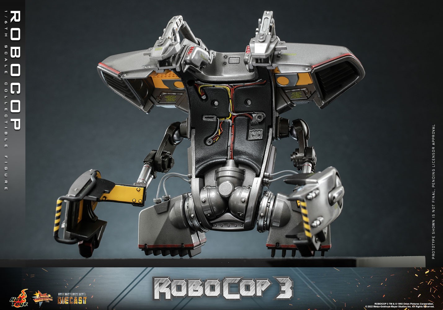 Hot Toys RoboCop Movie Masterpiece Diecast Robocop Collectible Figure