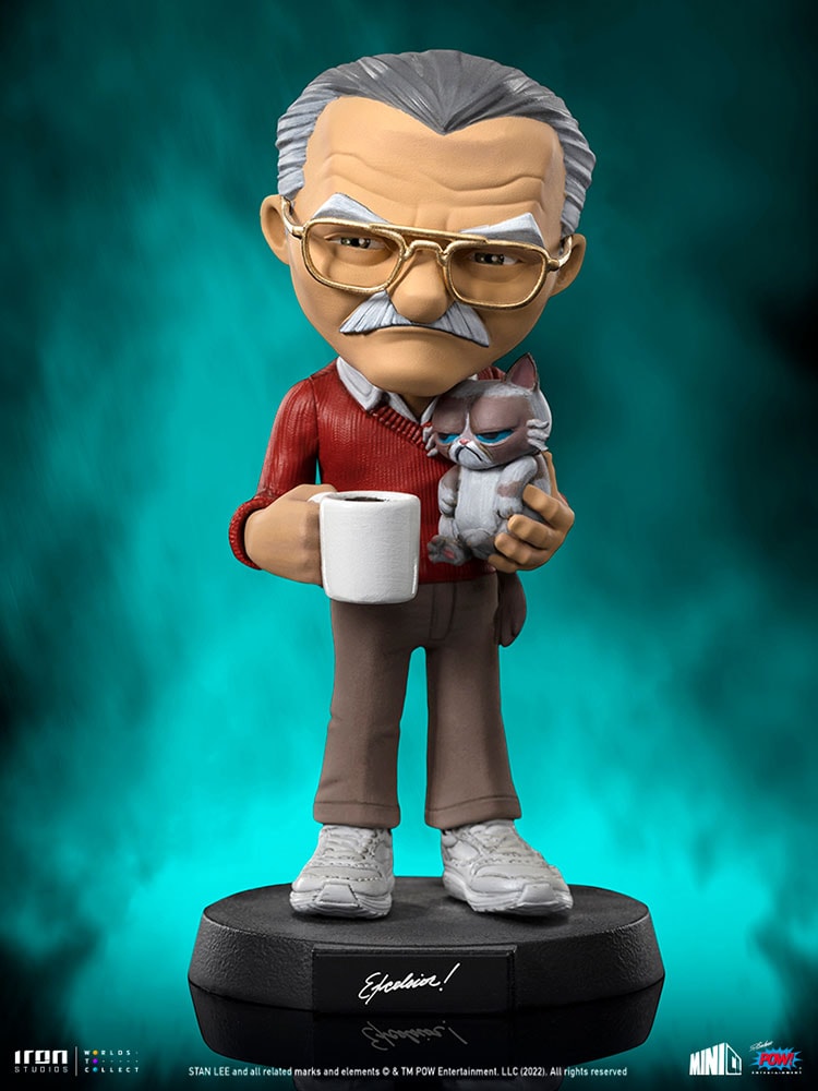 Stan Lee with Grumpy Cat Mini Co.