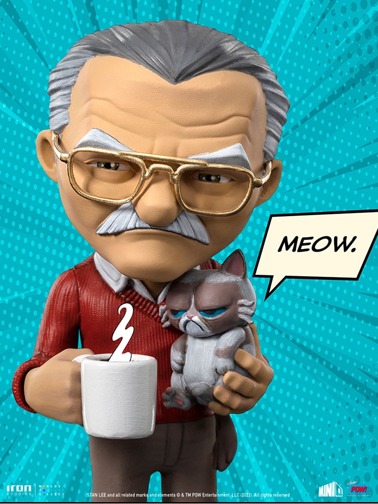 Stan Lee with Grumpy Cat Mini Co.