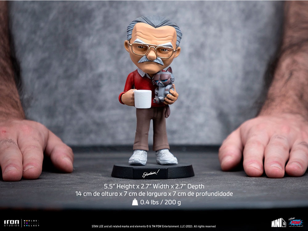 Stan Lee with Grumpy Cat Mini Co.