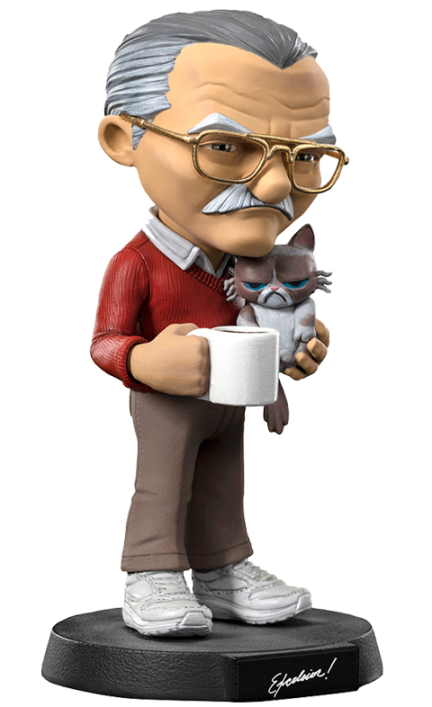 Stan Lee with Grumpy Cat Mini Co.