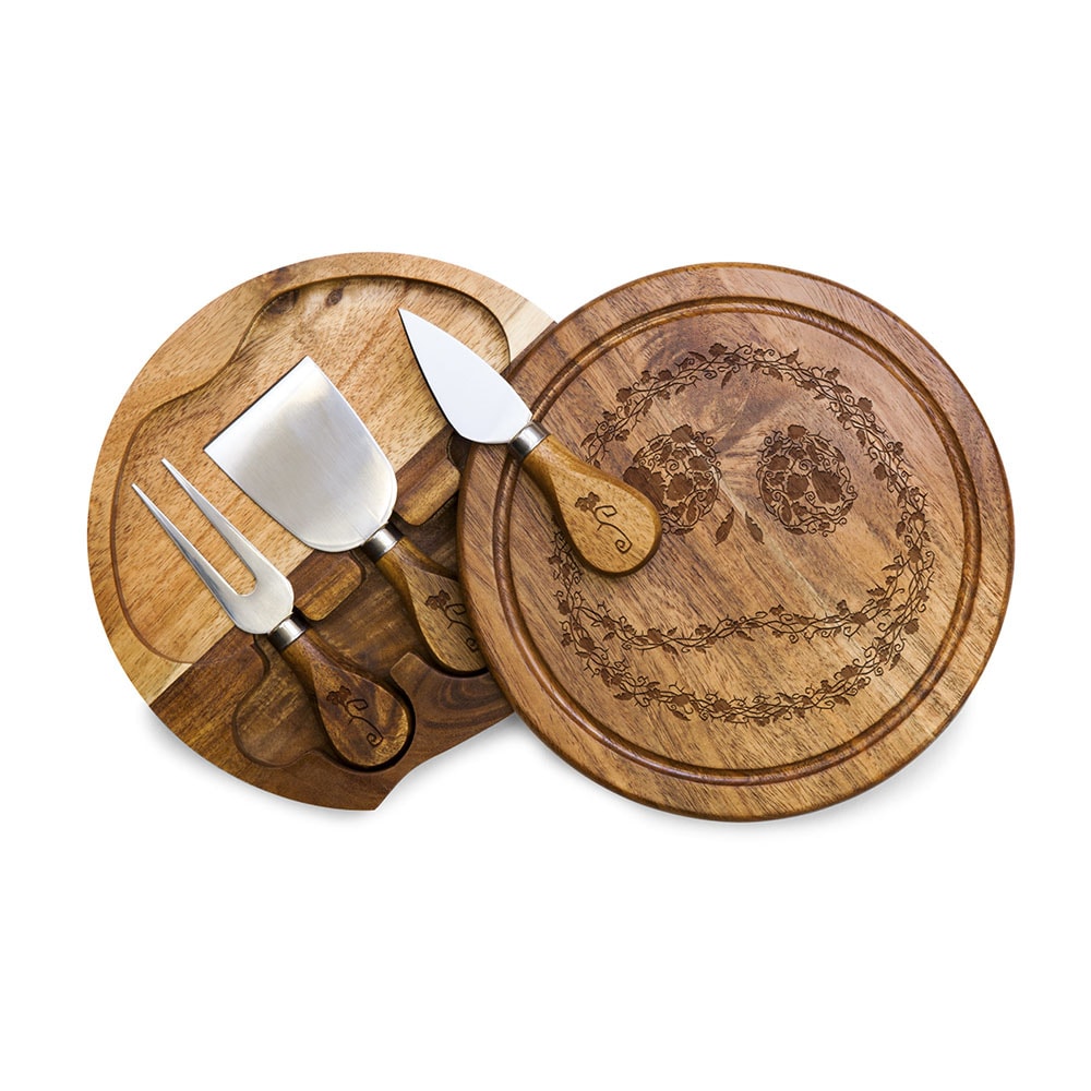 Jack Skellington Acacia Brie Cheese Cutting Board and Tool Set- Prototype Shown
