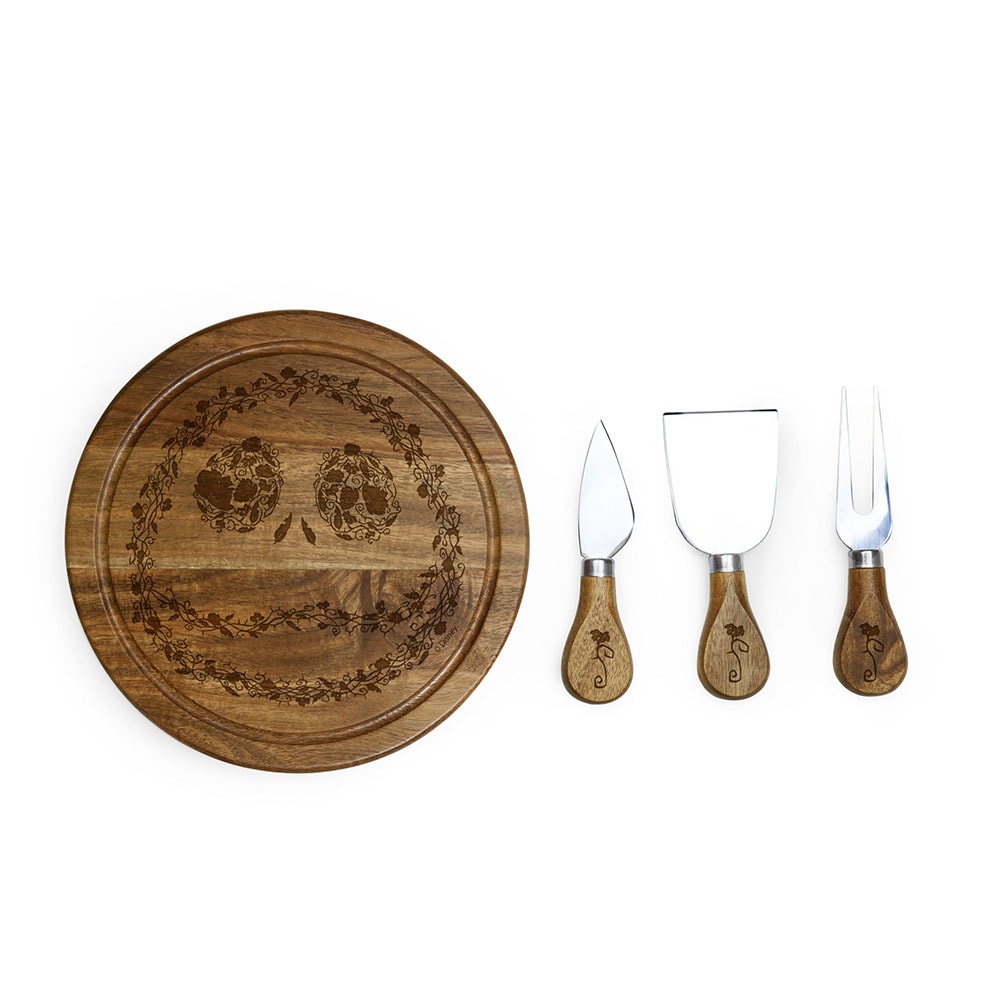 Jack Skellington Acacia Brie Cheese Cutting Board and Tool Set- Prototype Shown