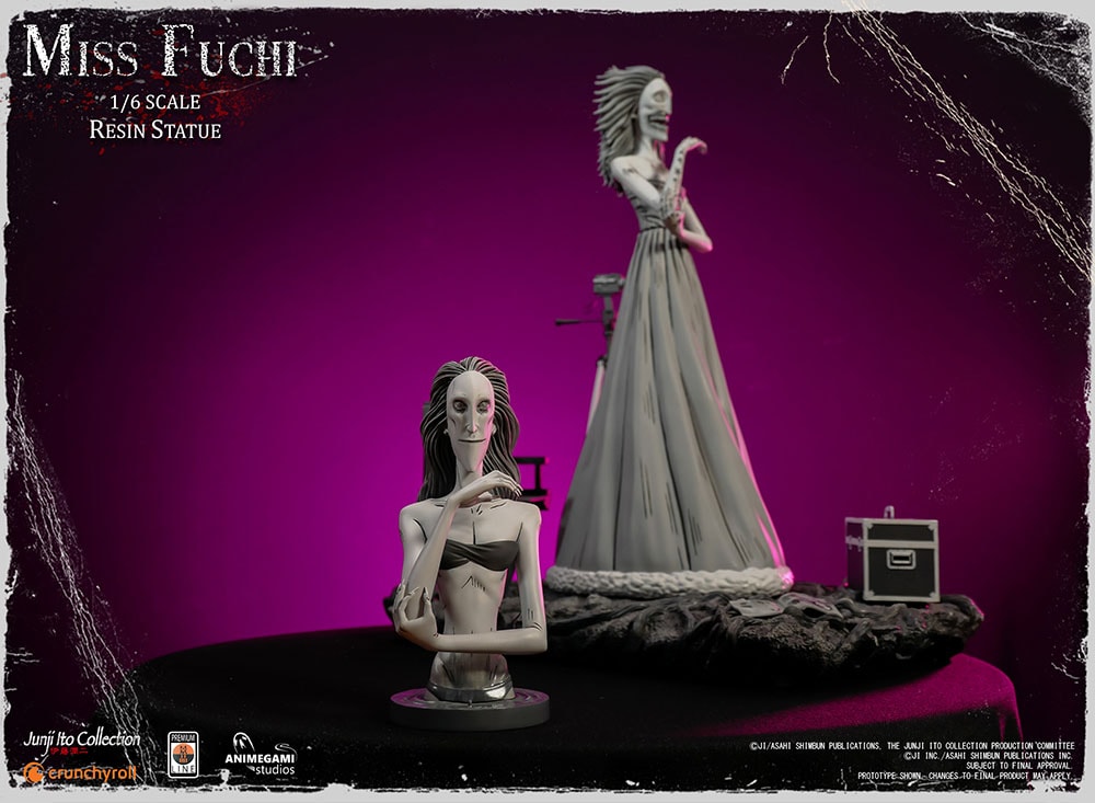Junji Ito Miss Fuchi (Manga Edition) Statues  (Prototype Shown) View 3
