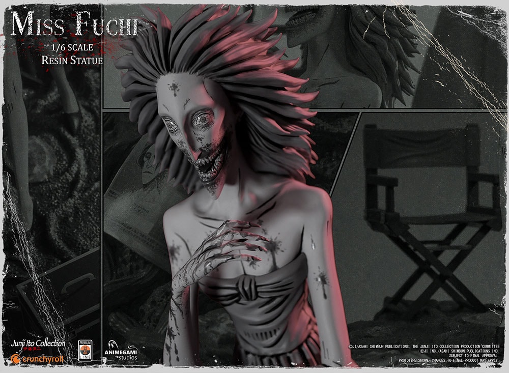 Junji Ito Miss Fuchi (Manga Edition) Statues  (Prototype Shown) View 9