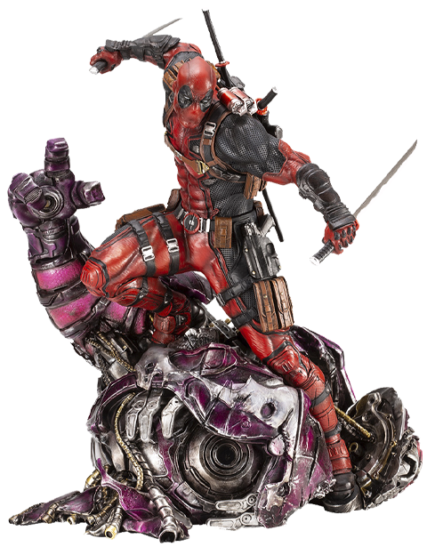 Marvel Deadpool Statues  (Prototype Shown) View 24