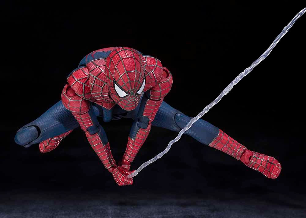 The Friendly Neighborhood Spider-Man Collectible Figure by Tamashii Nations  | Sideshow Collectibles