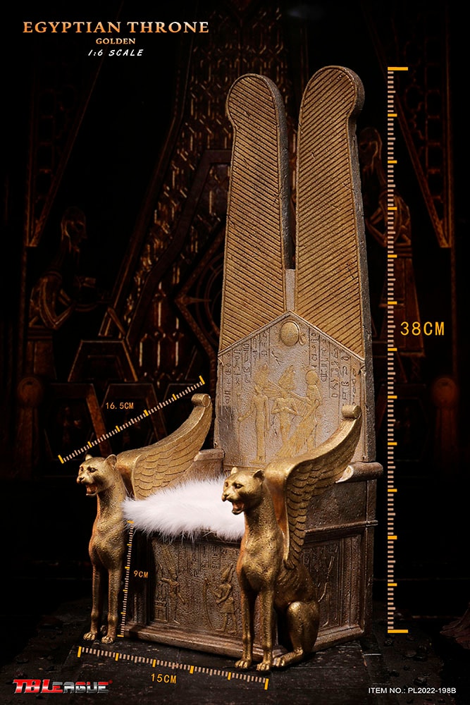Egyptian Throne (Golden)- Prototype Shown