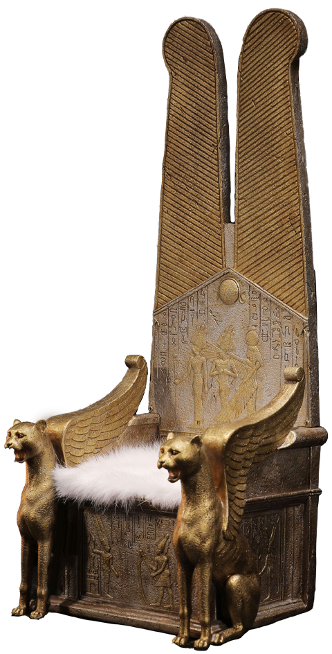 Egyptian Throne (Golden)- Prototype Shown