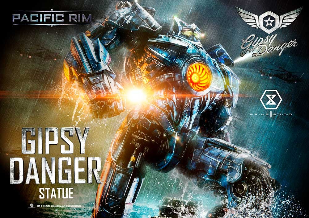 Pacific Rim Gipsy Danger Statues  Collector Edition (Prototype Shown) View 1