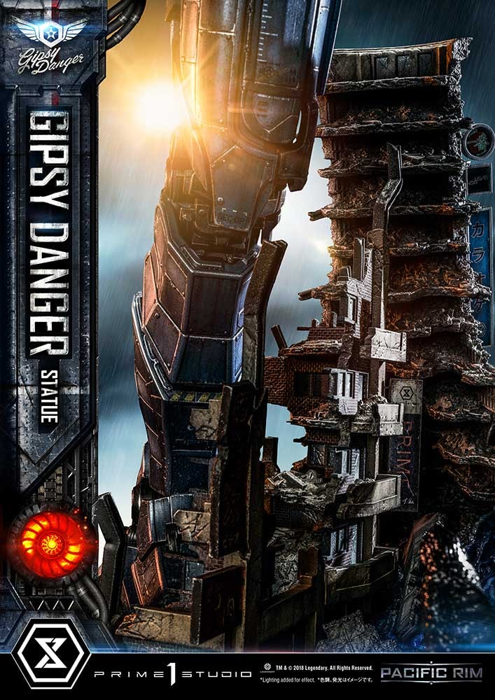 Pacific Rim Gipsy Danger Statues  Collector Edition (Prototype Shown) View 6