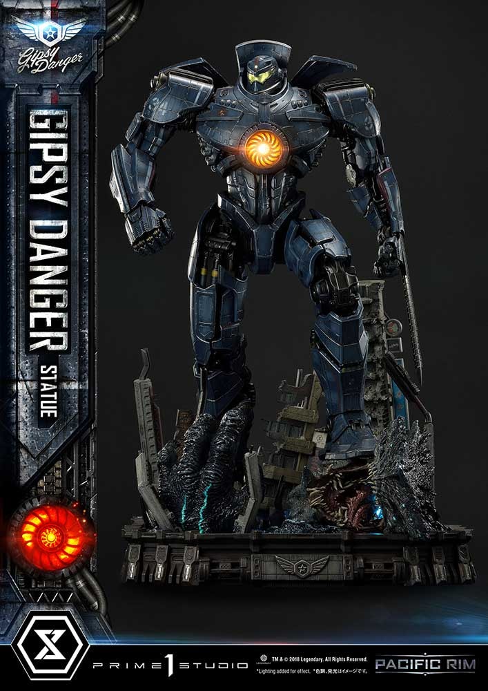 Pacific Rim Gipsy Danger Statues  Collector Edition (Prototype Shown) View 7