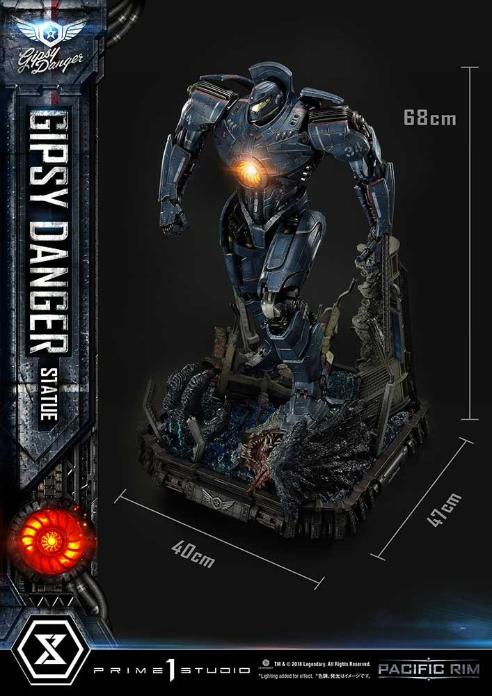 Pacific Rim Gipsy Danger Statues  Collector Edition (Prototype Shown) View 8