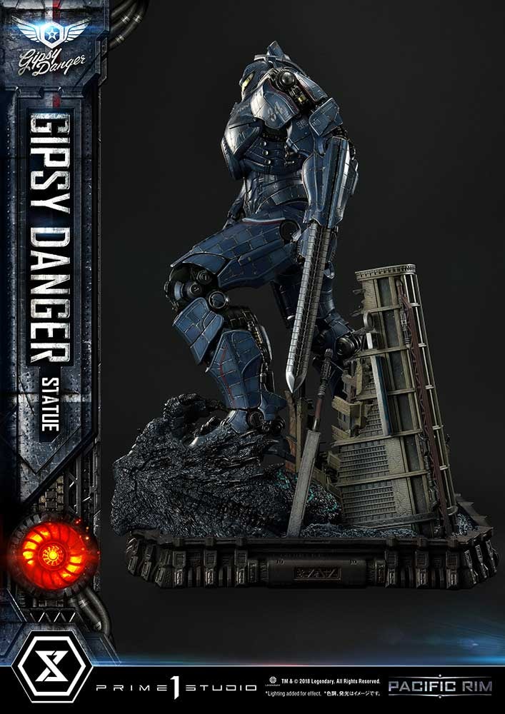 Pacific Rim Gipsy Danger Statues  Collector Edition (Prototype Shown) View 9