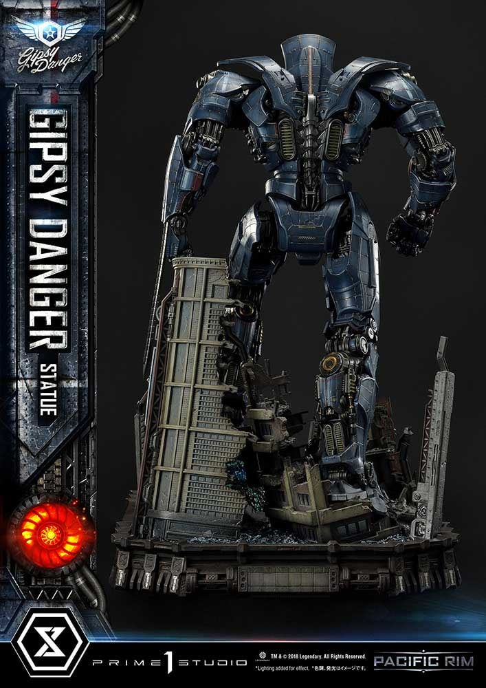Pacific Rim Gipsy Danger Statues  Collector Edition (Prototype Shown) View 10