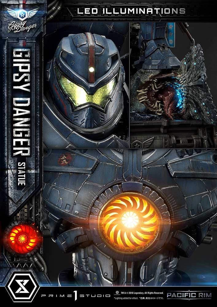 Pacific Rim Gipsy Danger Statues  Collector Edition (Prototype Shown) View 11