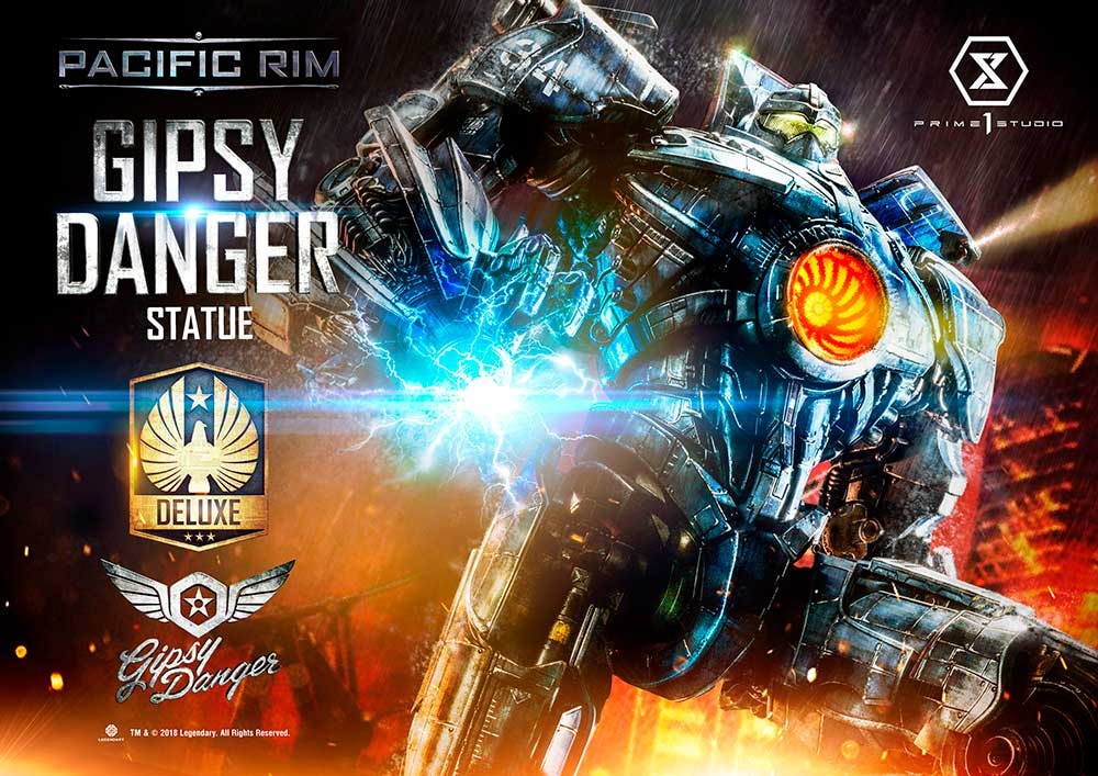 Pacific Rim Gipsy Danger (Deluxe Version) Statues  (Prototype Shown) View 1