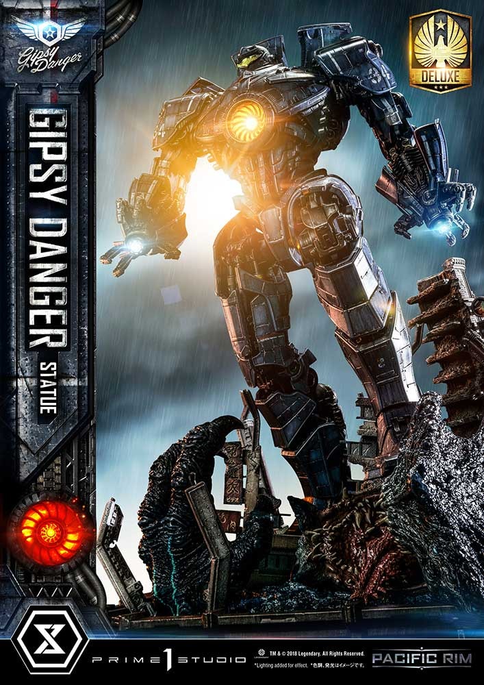 Pacific Rim Gipsy Danger (Deluxe Version) Statues  (Prototype Shown) View 5