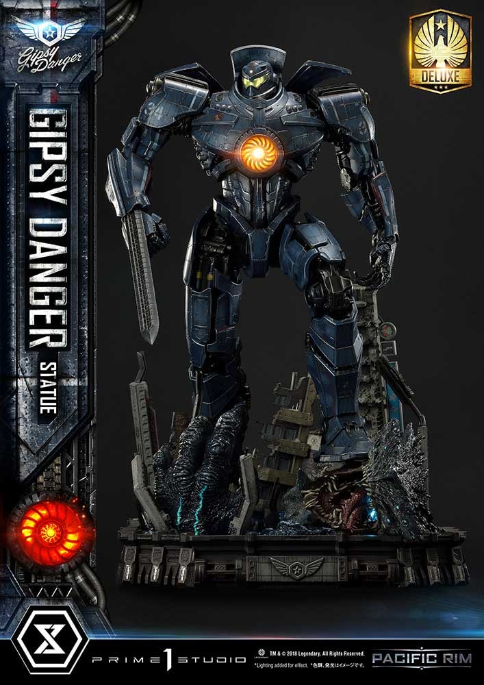 Pacific Rim Gipsy Danger (Deluxe Version) Statues  (Prototype Shown) View 8