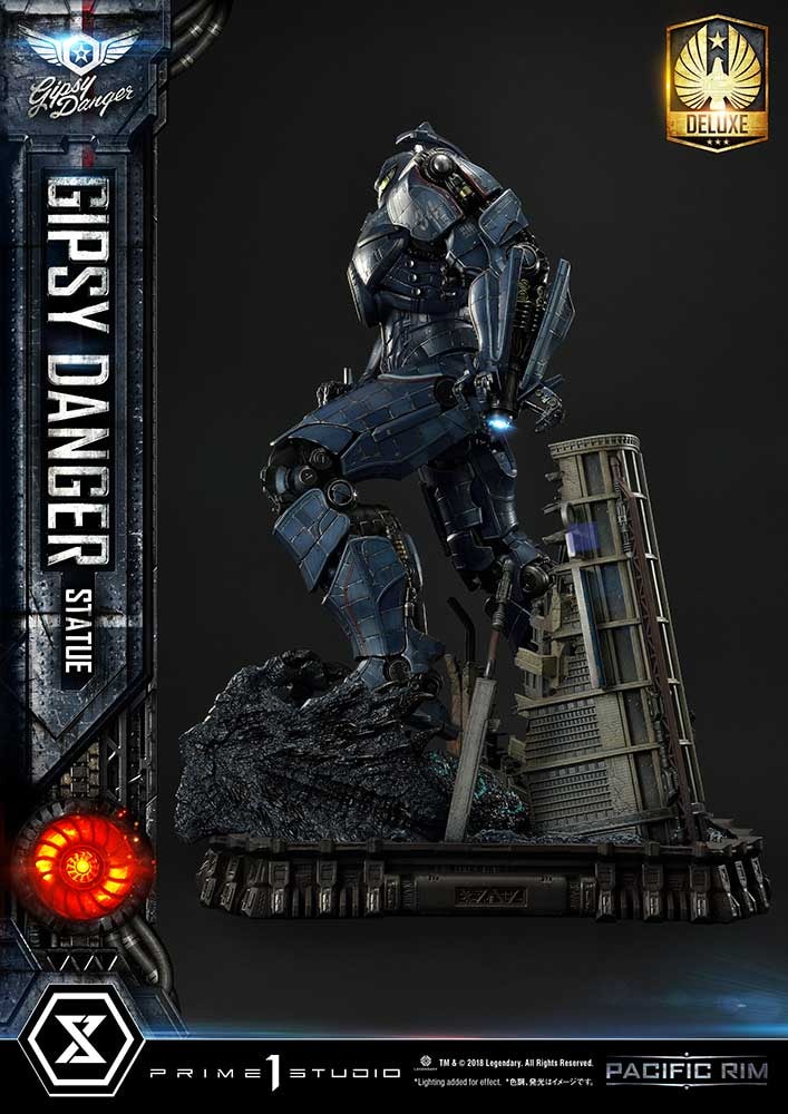 Pacific Rim Gipsy Danger (Deluxe Version) Statues  (Prototype Shown) View 9