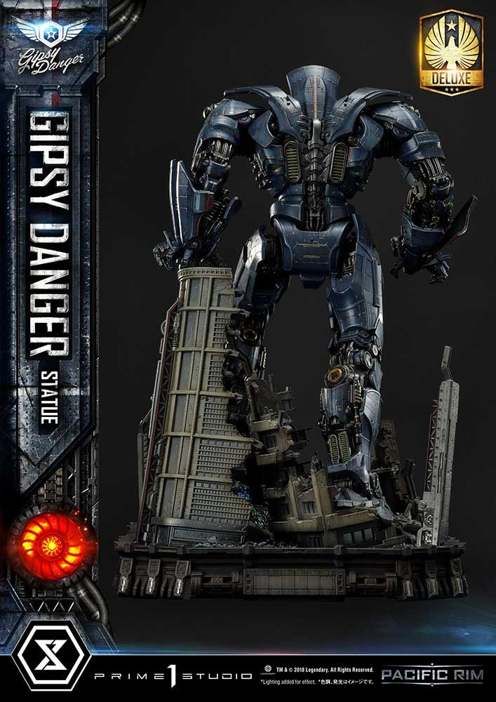 Pacific Rim Gipsy Danger (Deluxe Version) Statues  (Prototype Shown) View 10