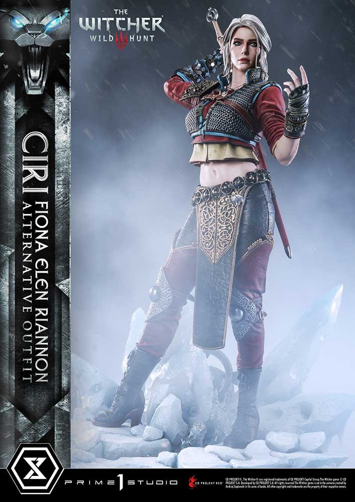 The Witcher 3: Wild Hunt Cirilla Fiona Elen Riannon Alternative Outfit Statues  Collector Edition (Prototype Shown) View 2