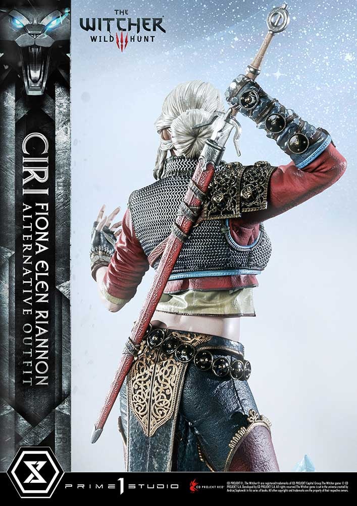 The Witcher 3: Wild Hunt Cirilla Fiona Elen Riannon Alternative Outfit Statues  Collector Edition (Prototype Shown) View 3
