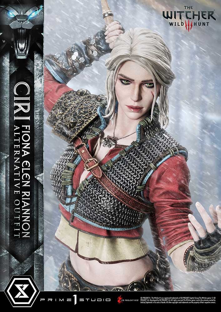 The Witcher 3: Wild Hunt Cirilla Fiona Elen Riannon Alternative Outfit Statues  Collector Edition (Prototype Shown) View 5