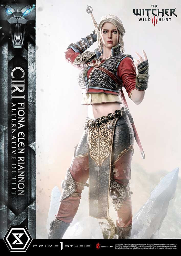 The Witcher 3: Wild Hunt Cirilla Fiona Elen Riannon Alternative Outfit Statues  Collector Edition (Prototype Shown) View 6