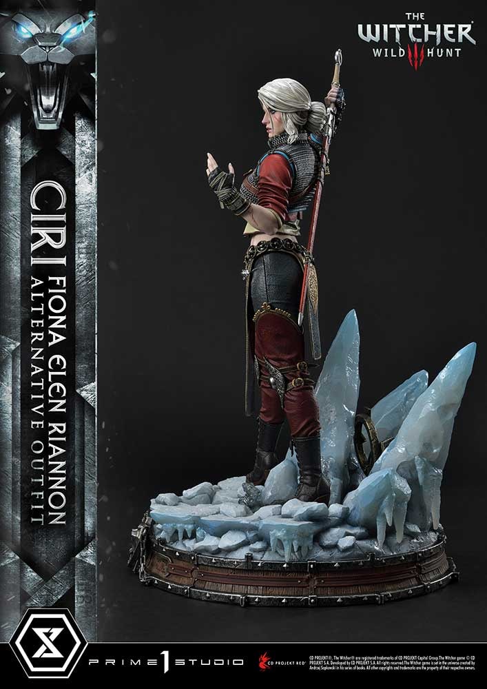The Witcher 3: Wild Hunt Cirilla Fiona Elen Riannon Alternative Outfit Statues  Collector Edition (Prototype Shown) View 8