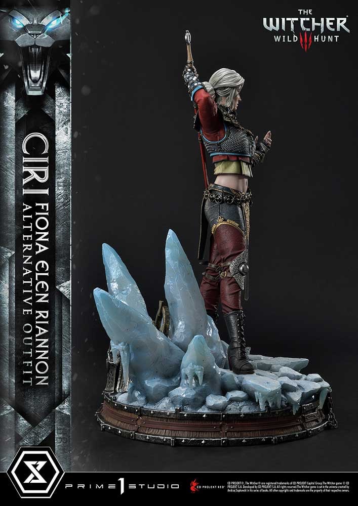 The Witcher 3: Wild Hunt Cirilla Fiona Elen Riannon Alternative Outfit Statues  Collector Edition (Prototype Shown) View 10
