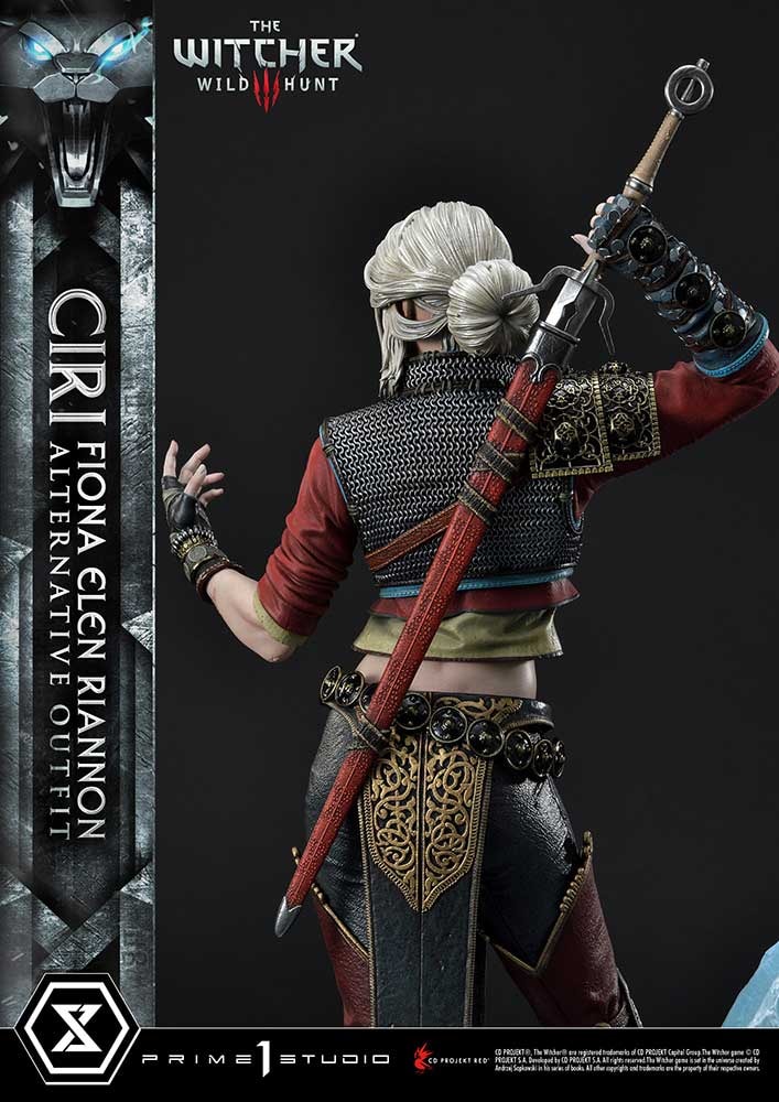 The Witcher 3: Wild Hunt Cirilla Fiona Elen Riannon Alternative Outfit Statues  Collector Edition (Prototype Shown) View 14