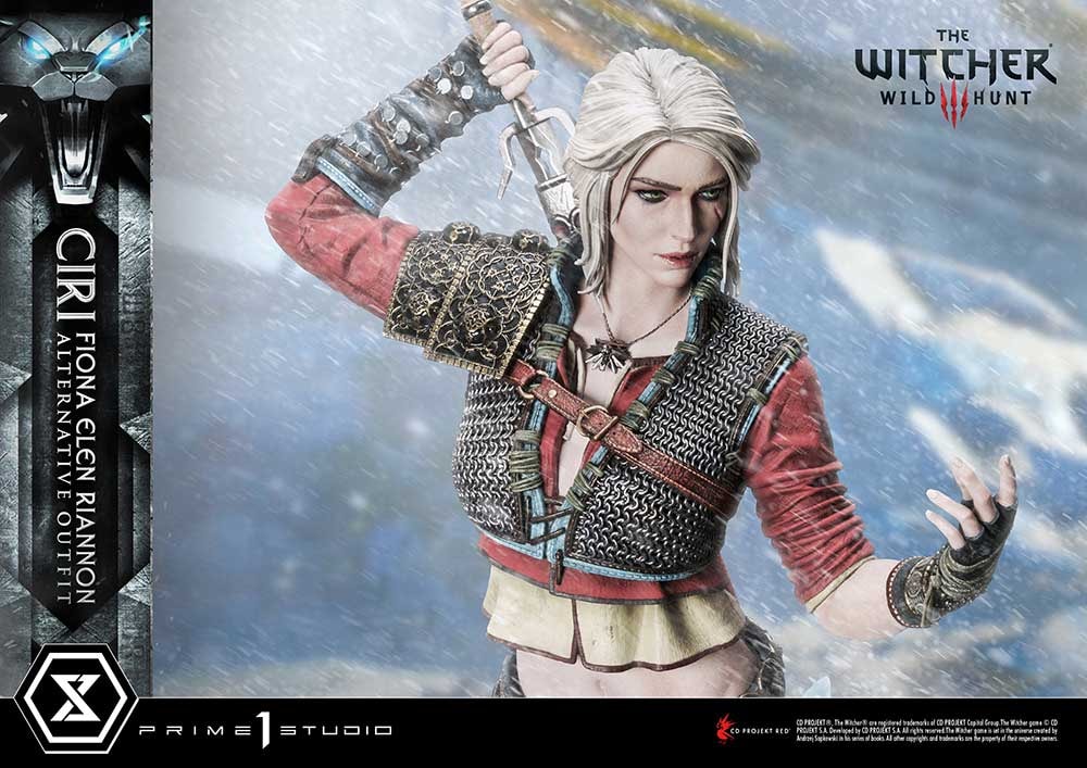 The Witcher 3: Wild Hunt Cirilla Fiona Elen Riannon Alternative Outfit Statues  Collector Edition (Prototype Shown) View 1