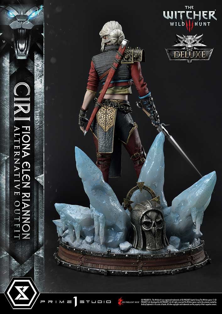 The Witcher 3: Wild Hunt Cirilla Fiona Elen Riannon Alternative Outfit (Deluxe Version) Statues  (Prototype Shown) View 4