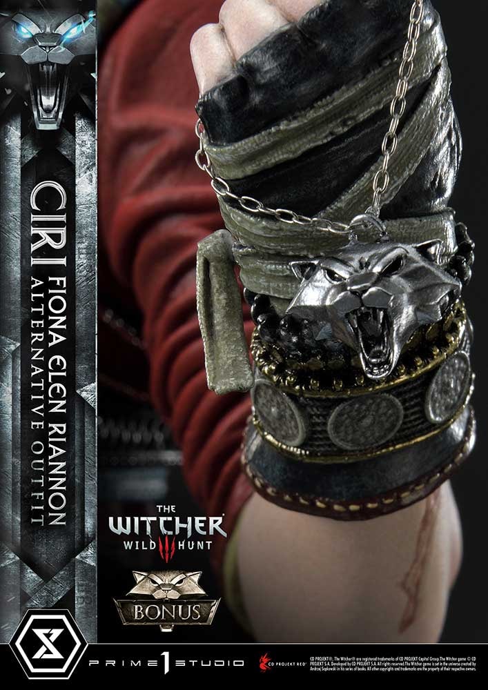 The Witcher 3: Wild Hunt Cirilla Fiona Elen Riannon Alternative Outfit (Deluxe Bonus Version) Statues  (Prototype Shown) View 4
