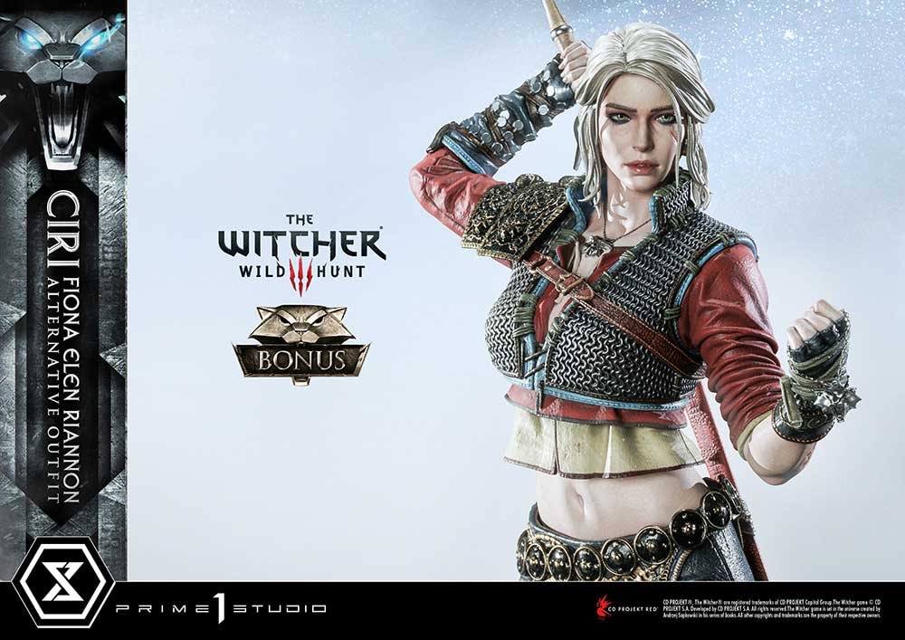 The Witcher 3: Wild Hunt Cirilla Fiona Elen Riannon Alternative Outfit (Deluxe Bonus Version) Statues  (Prototype Shown) View 6