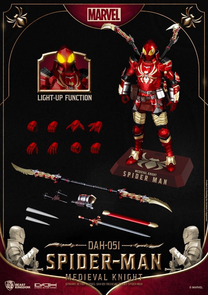 Medieval Knight Spider-Man- Prototype Shown