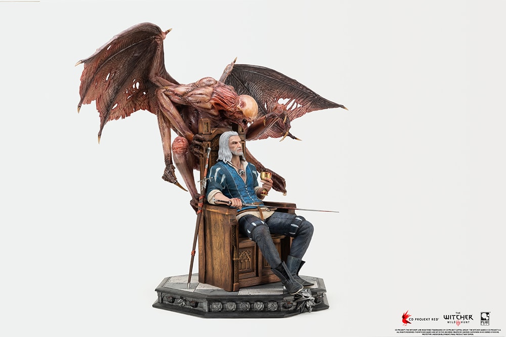 Geralt Deluxe Quarter Scale Statue by PureArts | Sideshow