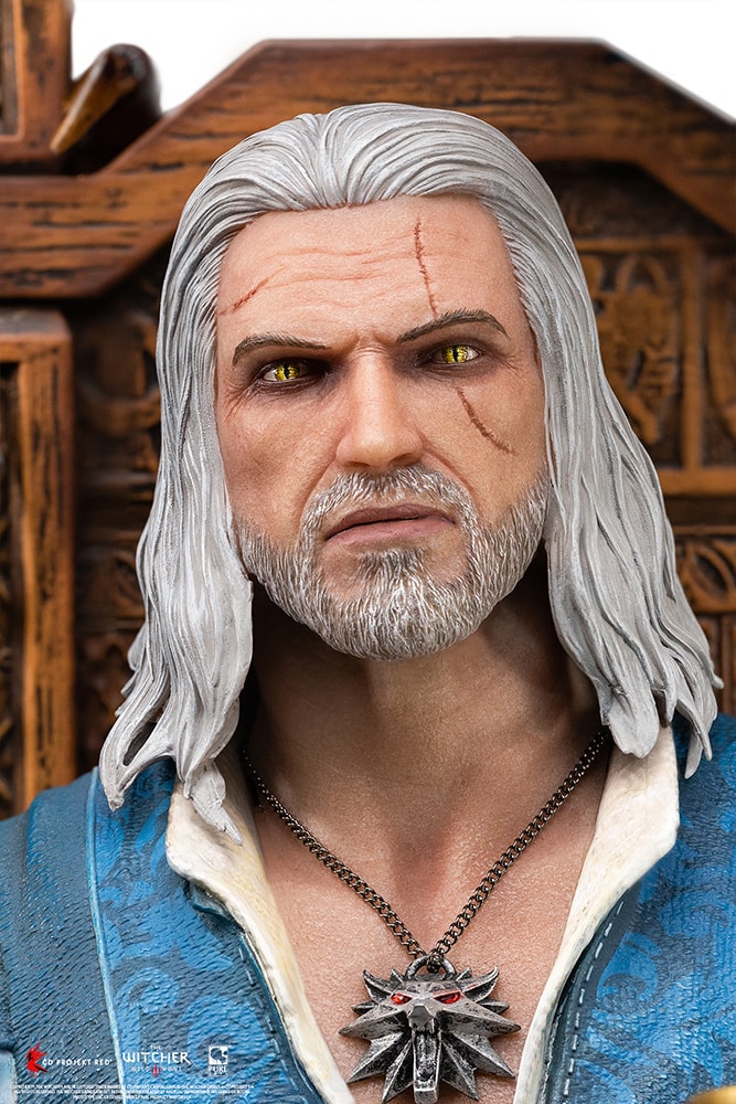 The Witcher 3: Wild Hunt Geralt Deluxe Quarter Scale Statue  (Prototype Shown) View 5