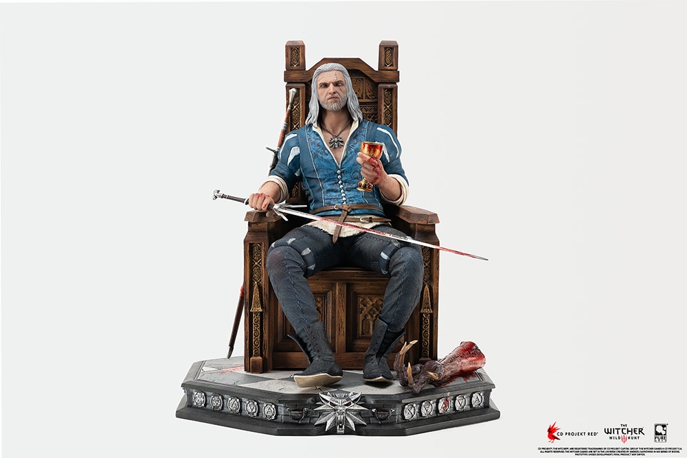 The Witcher 3: Wild Hunt Geralt Sixth Scale Figure  (Prototype Shown) View 1