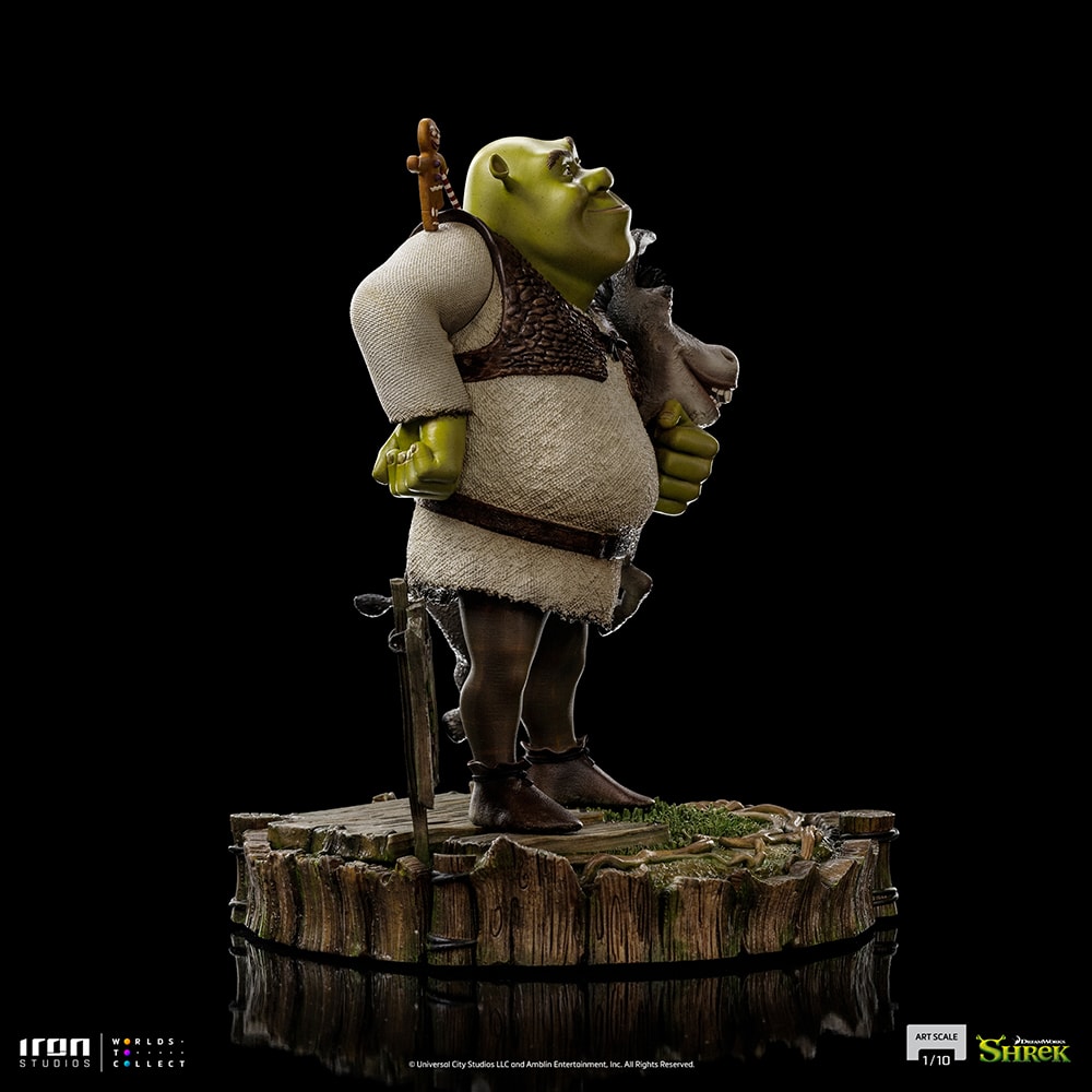 Shrek, Donkey and The Gingerbread Man- Prototype Shown