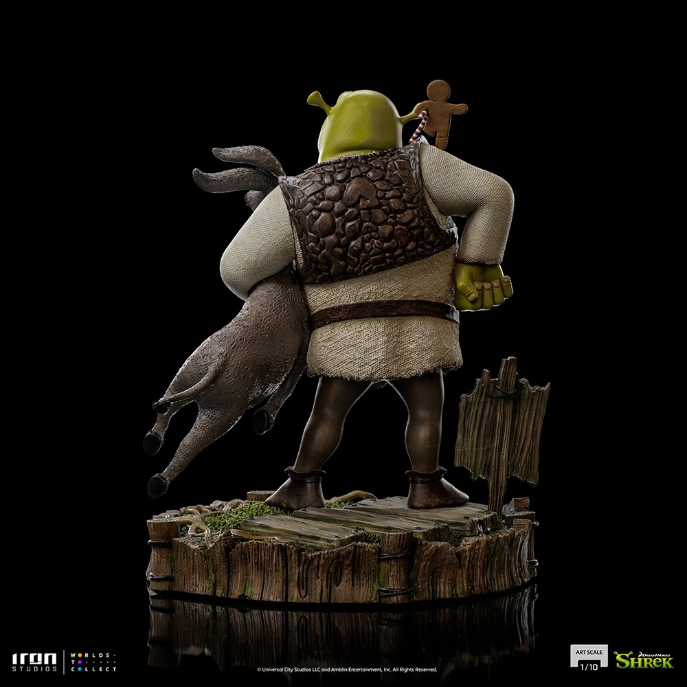 Shrek, Donkey and The Gingerbread Man- Prototype Shown