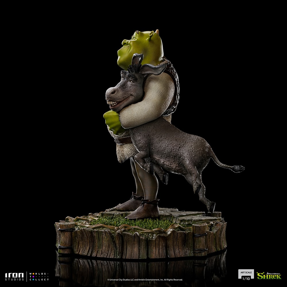 Shrek, Donkey and The Gingerbread Man- Prototype Shown