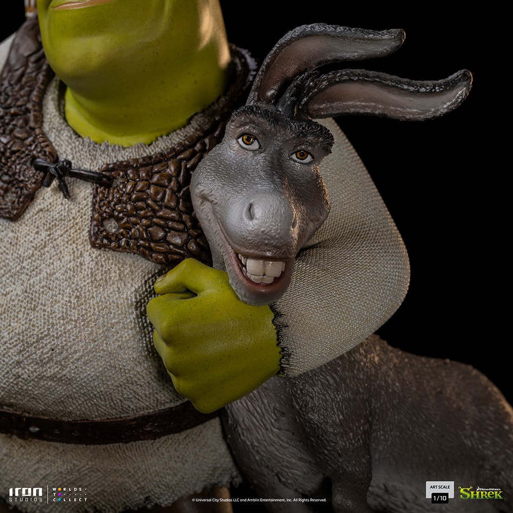 Shrek, Donkey and The Gingerbread Man