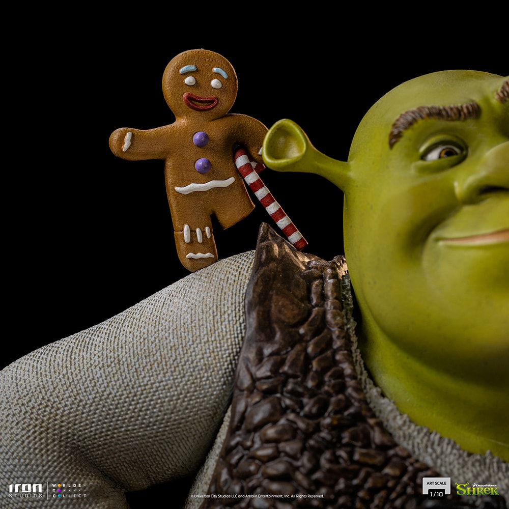 Shrek, Donkey and The Gingerbread Man