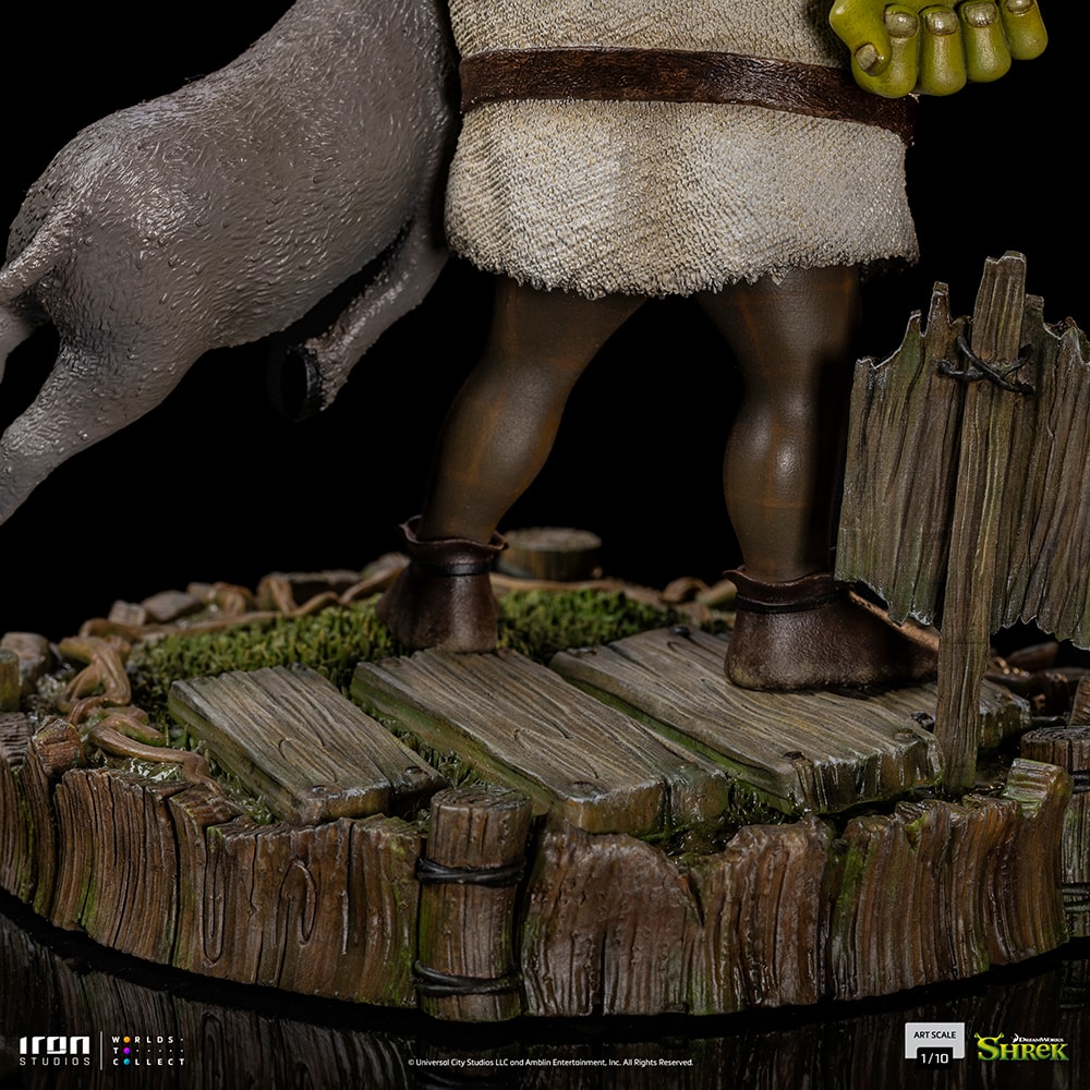 Shrek, Donkey and The Gingerbread Man