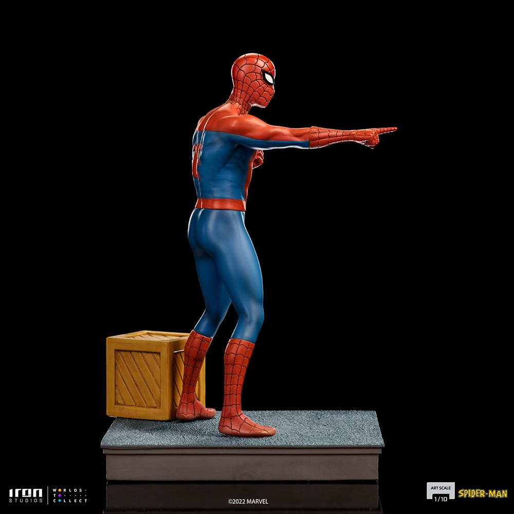Spider-Man '60s Animated Series Deluxe Art Scale 1:10 Statue Spider-Man '60s Animated Series Deluxe Art Scale 1:10 Statue