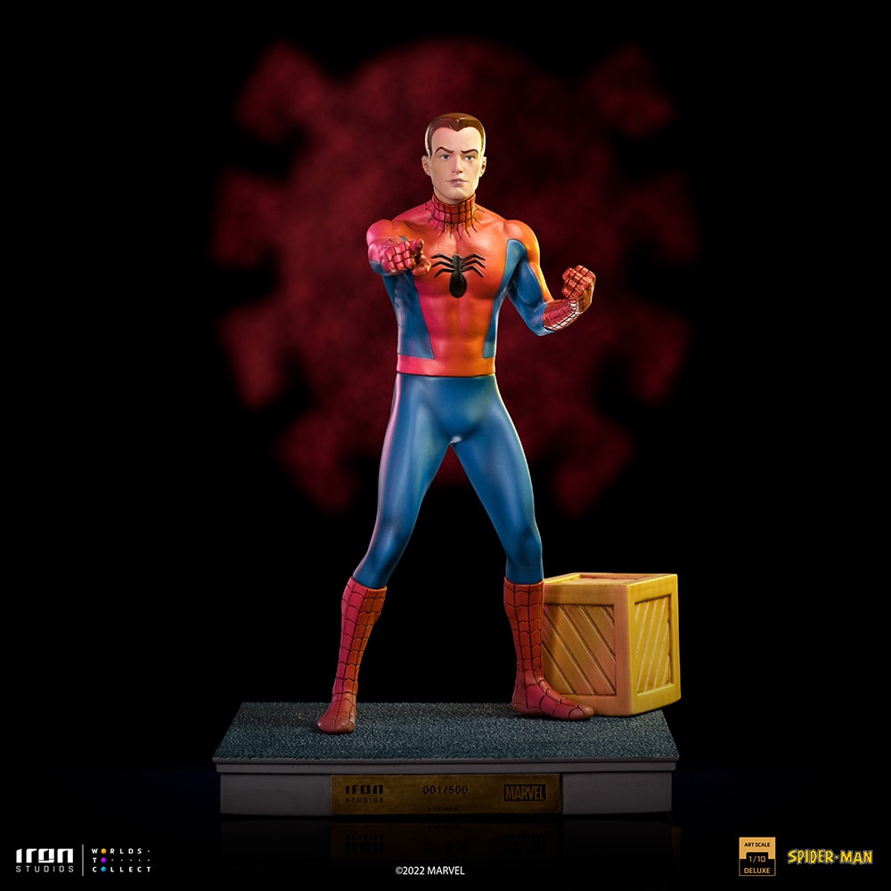 Marvel Spider-Man '60s Animated Series Deluxe 1:10 Scale Statue  Exclusive Edition (Prototype Shown) View 1