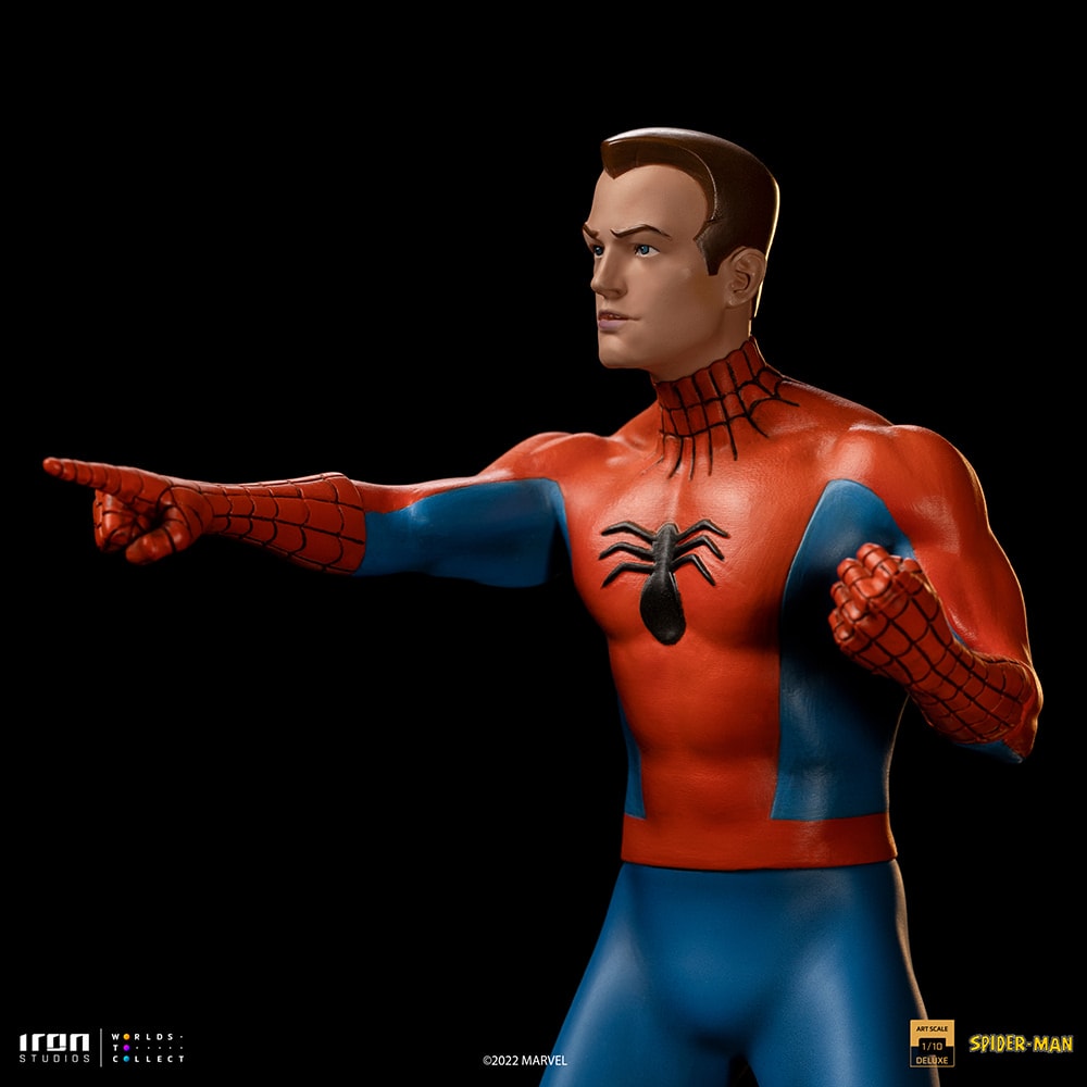 Marvel Spider-Man '60s Animated Series Deluxe 1:10 Scale Statue  Exclusive Edition (Prototype Shown) View 11